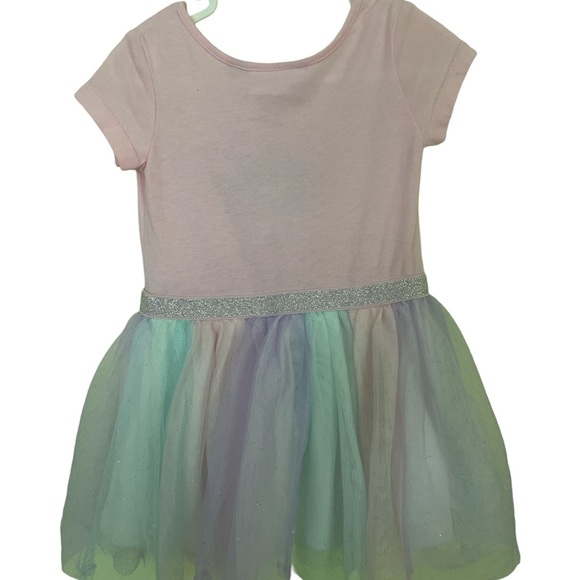 GUC Children’s Place Rainbow Tulle Princess Dress 2T - Picture 2 of 3